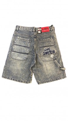 לצפייה במוצר LiveSwitch stone washed Hip-Hop Shorts